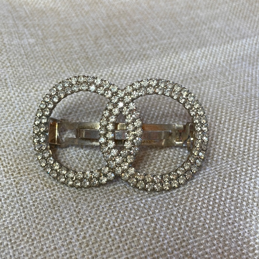 Rhinestone hair clip